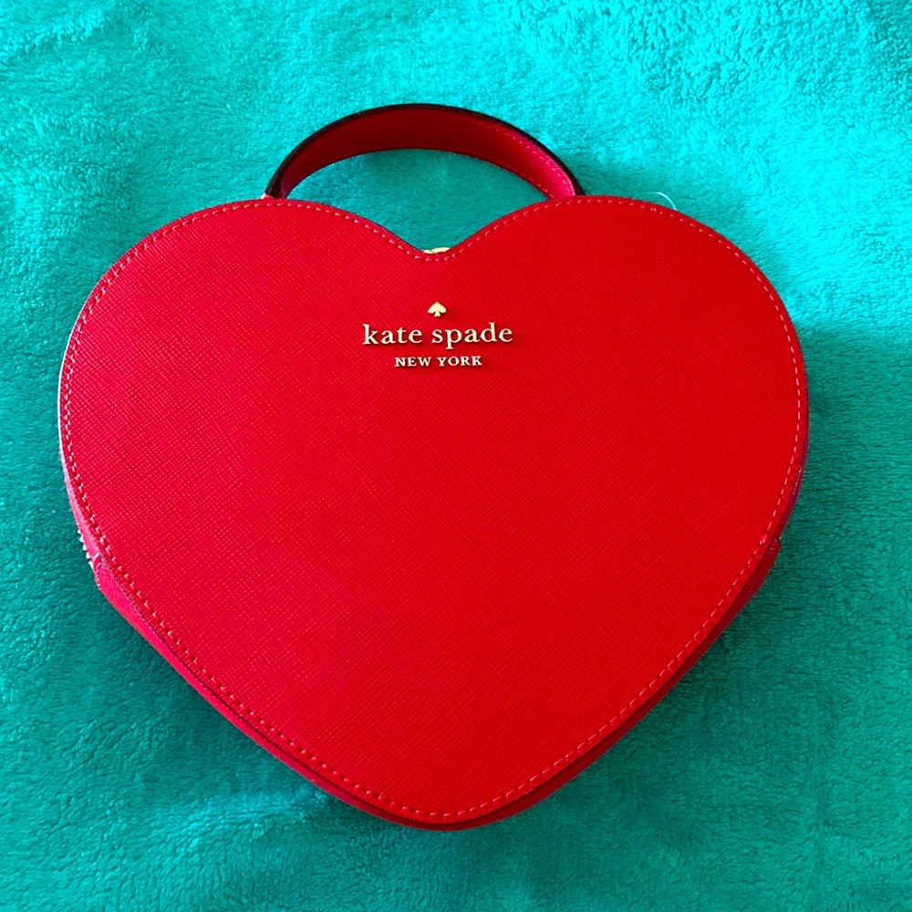 Kate Spade New York Love Shack Heart Purse Crossbody NWT